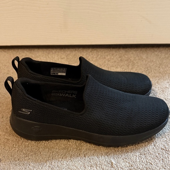 Skechers Black GOwalk Slip-On Shoes - Picture 2 of 5